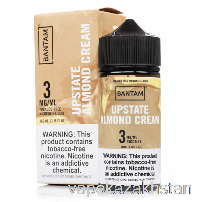 Vape Kazakhstan Upstate Almond Cream - Bantam Vape - 100mL 0mg